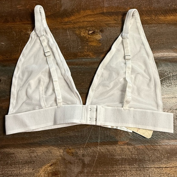 Free People Intimately Ivory Bralette NWT - Picture 6 of 6